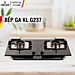 Bếp gas mặt kính cường lực KIELER KL-G237 tiết kiệm gas, công suất mạnh 4500W, mặt bếp chịu nhiệt tốt - Hàng chính hãng