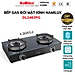 Bếp Gas Đôi Mặt Kính Cao Cấp NaMilux DL2463PG – Công Suất Mạnh 4.2Kw – Kiềng Bếp Tráng Men – Hàng Chính Hãng