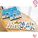 Học liệu bóc dán Busy Book cho bé Lalala Baby nhiều chủ đề đa dạng, song ngữ Anh Việt