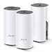 Bộ Phát Wifi Mesh Băng Tần Kép TP-Link Deco E4 AC1200 MU-MIMO (3-pack) - Hàng Chính Hãng