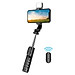 Gậy tự sướng Wiwu Selfie Stick Fill Light Tripod Wi-SE002 cho điện thoại, có điều khiển từ xa không dây và bộ ổn định - Hàng chính hãng