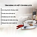 Bàn ủi khô công suất cao 1200W, mặt đế chống dính,ủi êm ái mọi loại vải SOKANY SK-3002 - HÀNG CHÍNH HÃNG  DELIYA