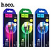 Cáp Sạc Nhanh Hoco Me3 3A Cổng Micro Có Đèn Led - Hàng Chính Hãng