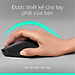 Chuột không dây Logitech M330 Silent Plus giảm ồn 90% - USB 2.4GHz, pin 2 năm, phù hợp người thuận tay phải, PC/ Laptop - Hàng chính hãng - Màu Đen
