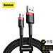 Cáp Sạc Nhanh Micro USB Cho Smartphone Android 2.4A Baseus Cafule - Hàng Chính Hãng