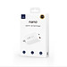 Adapter cóc củ sạc nhanh 65W PD Type-C + USB-A QC 3.0 hiệu WIWU Nano Gan - hỗ trợ sạc cùng lúc 2 thiết bị, đạt chuẩn MFI, Chip sạc AI thông minh - Hàng nhập khẩu