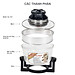 Lò nướng thủy tinh đa năng Gali GL-1121 17 lít 1300w, hàng chính hãng bảo hành 24 tháng, tặng kèm 10 phụ kiện tiện lợi
