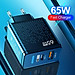 Củ sạc nhanh Elough PD65W cho điện thoại, máy tính bảng gồm 1 cổng USB-A 3.0 và 1 cổng Type-C, hàng nhập khẩu