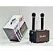 Loa Bluetooth Karaoke Peterhot A108W Kèm 2 Micro Không Dây Hàng Chính Hãng
