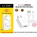 Bộ sạc Li-Top Rio Tinto AT06 5V- 2A chân cắm L, Có chứng nhận 3C tiêu chuẩn quốc gia, Kim Ánh bảo hành hàng chính hãng 12 tháng
