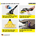 Bàn chải đa năng 3 trong 1 WB 7 Plus Karcher: kết hợp với máy phun rửa áp lực cao Karcher để làm sạch xe hơi, xe máy - Hàng Chính Hãng