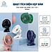 Quạt Mini Để Bàn- Quạt Tích Điện Kẹp Bàn, Cầm Tay, Xoay 720 Độ Tiện Ích - HÀNG CHÍNH HÃNG MINIIN