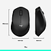 Chuột không dây Logitech M330 Silent Plus giảm ồn 90% - USB 2.4GHz, pin 2 năm, phù hợp người thuận tay phải, PC/ Laptop - Hàng chính hãng - Màu Đen