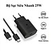 Dây sạc siêu nhanh Type C to Type C hỗ trợ sạc siêu nhanh cho các dòng điện thoại Samsung và các dòng máy dùng cổng sạc Type C