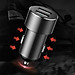 Củ sạc trên oto chia tẩu Baseus High efficiency one tow two cigarette lighter (CRDYQ-01) - Hàng chính hãng