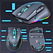 Chuột không dây LED RGB 3200 DPI Gaming Mouse T27 cho máy tính laptop hàng nhập khẩu