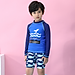 Đồ Bơi Bé Trai Tay Dài Chống Nắng Họa Tiết Blue Dolphin BB036 MayHomes Thun Lạnh Co Giãn Và Không Phai Màu