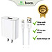 Bộ Sạc Nhanh Dành Cho Hoco DC19 USB To IP, Sạc Nhanh 5A/22.5W, Kèm Dây Dài 1m, Hỗ Trợ Sạc VOOC, Quick Charge 3.0, Hàng Chính Hãng.