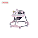 Xe tập đi cho bé - Xe tập đi khung kim loại có bàn ăn dặm, tay đẩy chắc chắn, kèm đồ chơi và nhạc cho bé - XTD616