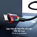 Dây cáp sạc nhanh 100W chuẩn PD 2.0 Type C to type-c QC 3.0 hiệu Baseus Cafule type c to Type C cho iPad Pro 2018 / 2020 / Samsung / Huawei / Xiaomi / Tablet / Macbook / Laptop Type C - Hàng nhập khẩu