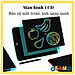 Bảng viết tự xóa LCD 8.5 Inch đơn sắc, đồ chơi giáo dục cho bé thông minh, phát triển trí tuệ OKOMO
