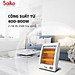Máy Sưởi Saiko QH-806 2 Bóng 800W Hàng chính hãng