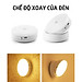 Đèn LED cảm ứng, cảm biến thông minh không dây, Pin sạc, nhận diện người có nam châm gắn tường xoay 360 độ làm đèn học, cho phòng ngủ, nhà vệ sinh, cho tủ quần áo, cầu thang, ban công, hành lang - MH2011