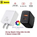 Cốc sạc nhanh Baseus Dual Quick Charger 20W - Hàng chính hãng