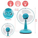 Quạt điện Senko để bàn tiện lợi cao cấp B1213 màu ngẫu nhiên - Hàng Chính Hãng