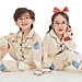 Bộ đồ ngủ cho bé trai bé gái mặc đều xinh, Đồ bộ Pijama in hình cute cho bé từ 9-28kg Moon House