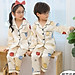 Bộ đồ ngủ cho bé trai bé gái mặc đều xinh, Đồ bộ Pijama in hình cute cho bé từ 9-28kg Moon House