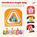 Sách âm thanh Lalalook đồ chơi kích thích thị giác não bộ phát triển cho bé sơ sinh Lalala baby