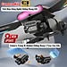 Flycam Mini F199 Pro Max Cảm Biến Tránh Vật Cản, Máy Bay Flycam 4k Camera Chống Rung 2 Trục, Bay Xa 1000m Động Cơ Không Chổi Than Siêu Bền Bỉ - Hàng Chính Hãng