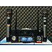 Micro Đầu Thu MTMAX K46Pro Đèn LED RGB Micro Karaoke Cao Cấp Tần Số UHF, Hút Âm Tốt, Bắt Sóng Xa Ổn Định, Chống Hú Tốt.  HÀNG CHÍNH HÃNG