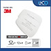 Bộ mặt nạ phòng độc 3M 6100/6200 với phin lọc 6006 kết hợp tấm lọc bụi 5N11 cùng nắp giữ 501 (7 món)