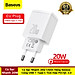 Củ Sạc Nhanh 20W Cổng USB + Type C Tích Hợp PD/QC 3.0 - Hàng Chính Hãng Baseus