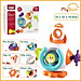 Đồ chơi thông minh cho bé trai gái sơ sinh 1 2 3 tuổi phát triển tư duy, kích thích trí tuệ não, tập cầm nắm
