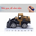 Xe công trình xây dựng bằng kim loại  KAVY gồm 6 xe chi tiết sắc sảo, an toàn cho bé, dùng làm đồ chơi trẻ em hoặc trang trí