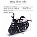 Đồ chơi mô hình xe mô tô Harley Davidson KAVY-18 bằng hợp kim và nhựa chạy cót nhiều màu