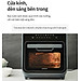 Lò nướng chân không kết hợp chức năng hấp Lock&Lock EJF693GRY Steam Air Fryer Oven (12.5 Lít) - Hàng chính hãng