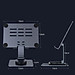 Giá Đỡ Hợp Kim Nhôm Để Bàn Xoay 360 Độ Cho Điện Thoại, Máy Tính Bảng, Iphone, Ipad L06 - Hàng chính hãng
