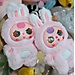 Móc khóa Baby Three đáng yêu - 15cm - Quà tặng móc khóa gấu bông bé ba tai thỏ cute