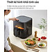 Nồi Chiên Không Dầu Locknlock Visible Air Fryer CUBE EJF996BLK (5.5 Lít) - Hàng Chính Hãng