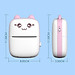 Máy in nhãn nhiệt cầm tay Mini Máy in bỏ túi Bluetooth không dây Android IOS Điện thoại Máy in ảnh Máy tạo nhãn - Hàng Nhập Khẩu