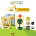 Combo 2 Hộp Sữa Hạt Miwako A+ Vị Vani & Vị Gạo Hộp 700g Nhập Khẩu Malaysia, Sữa Hữu Cơ Cho Bé Từ 1 Tuổi Dị Ứng Đạm Bò Chậm Nói Giúp Phát Triển Trí Não Chiều Cao Tặng Quạt Tích Điện Mini