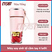 Máy xay sinh tố cầm tay mini, cốc xay sinh tố đa năng CTFAST - JUICER 01 (50W - 300ml) : Thiết kế cảm ứng tự động, cốc xay thủy tinh an toàn tuyệt đối khi sử dụng, pin sạc 1500 mAh - Hàng chính hãng