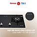 Bếp gas âm Rinnai Rinnai RVB-212BG mặt bếp kính và kiềng bếp men - Hàng chính hãng.