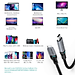 Dây Cáp Sạc Nhanh USB Type C to Type C 100W Dài 1.8M Chuyên Sạc iPhone 15, Macbook, Laptop, Smartphone CHOETECH XCC-1002-GY - Hàng Chính Hãng