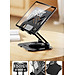 Kệ đỡ giá đỡ đế tản nhiệt cho laptop máy tính bảng hợp kim nhôm gấp gọn xoay 360 độ nhiều nấc độ cao K31- Hàng chính hãng