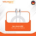 Cáp sạc nhanh 60W Volwatt GE-S16-AC hàng chính hãng | Cáp USB-A to Type-C, truyền dữ liệu 480Mbps, dây bện – BH 12 tháng